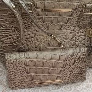 COPY - Brahmin Duxbury Leather  Bag with Ady Wallet Hemloco  Shoulder strap Onl…